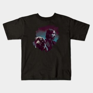 john wick Kids T-Shirt